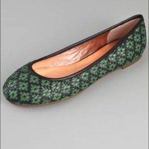 Marc by Marc Jacobs woven ballet flats